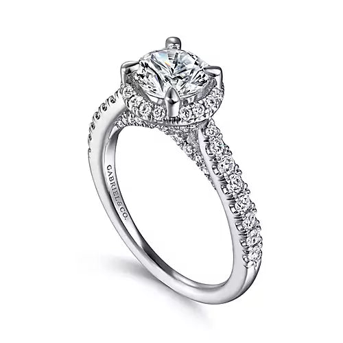 Gabriel & Co. -  ER12596R4W44JJ Gabriel & Co. Engagement Ring Birmingham Jewelry