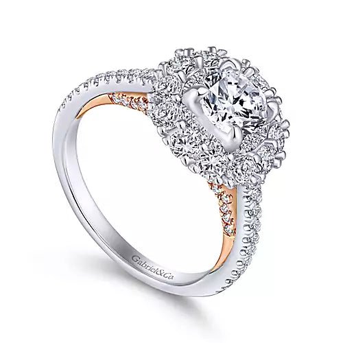Gabriel & Co. -  ER13915R3T44JJ Gabriel & Co. Engagement Ring Birmingham Jewelry