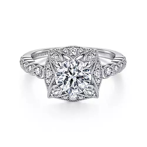 Gabriel & Co. -  ER14481R4W44JJ Gabriel & Co. Engagement Ring Birmingham Jewelry