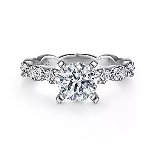 Gabriel & Co. -  ER3990W44JJ Gabriel & Co. Engagement Ring Birmingham Jewelry