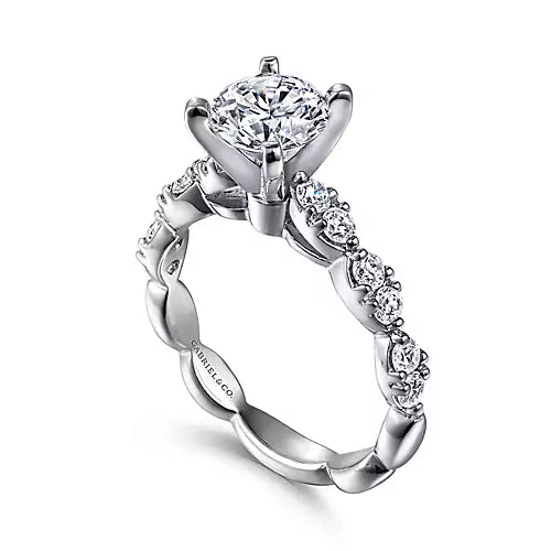 Gabriel & Co. -  ER3990W44JJ Gabriel & Co. Engagement Ring Birmingham Jewelry