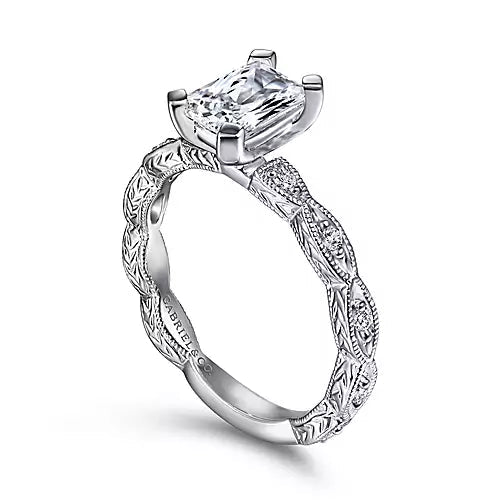 Gabriel & Co. -  ER4122E4W44JJ Gabriel & Co. Engagement Ring Birmingham Jewelry