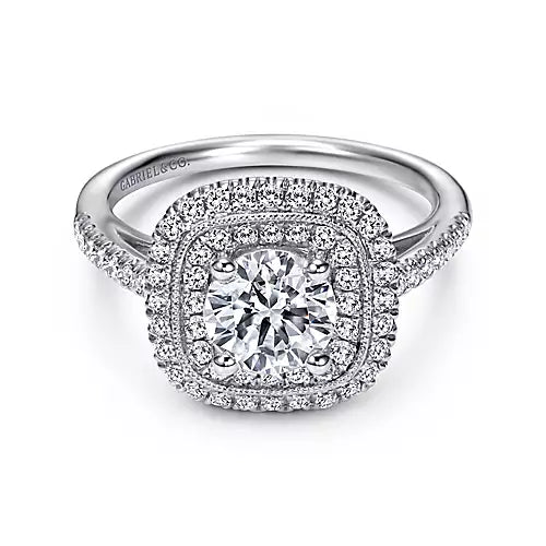 Gabriel & Co. - ER8174W44JJ Gabriel & Co. Engagement Ring Birmingham Jewelry