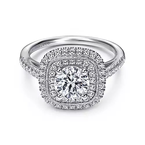 Gabriel & Co. - ER8174W44JJ Gabriel & Co. Engagement Ring Birmingham Jewelry 