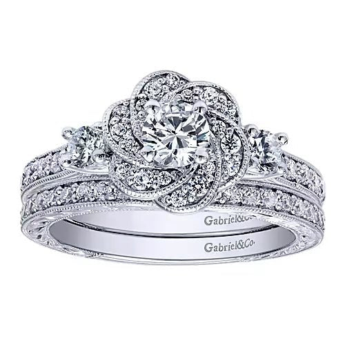 Gabriel & Co. - ER910153W44JJ.CSD4 Gabriel & Co. Engagement Ring Birmingham Jewelry