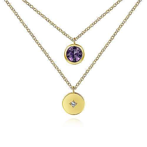 Gabriel & Co. -  NK5965Y45AM Gabriel & Co. Necklace Birmingham Jewelry