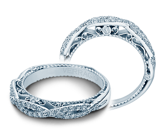 VENETIAN-5005W VERRAGIO Wedding Band Birmingham Jewelry Verragio Jewelry | Diamond Wedding Band VENETIAN-5005W