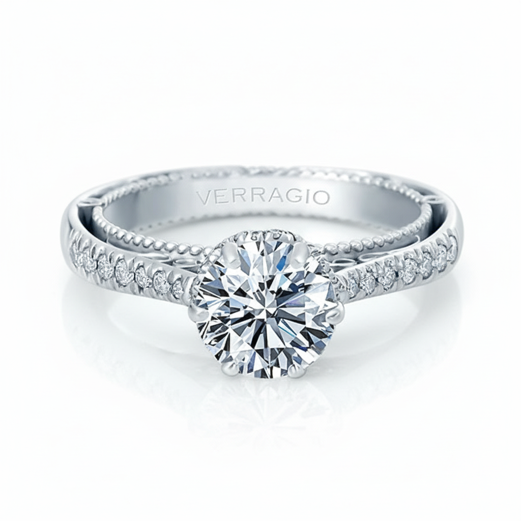 VENETIAN-5052DR VERRAGIO Engagement Ring Birmingham Jewelry Verragio Jewelry | Diamond Engagement Ring VENETIAN-5052DR