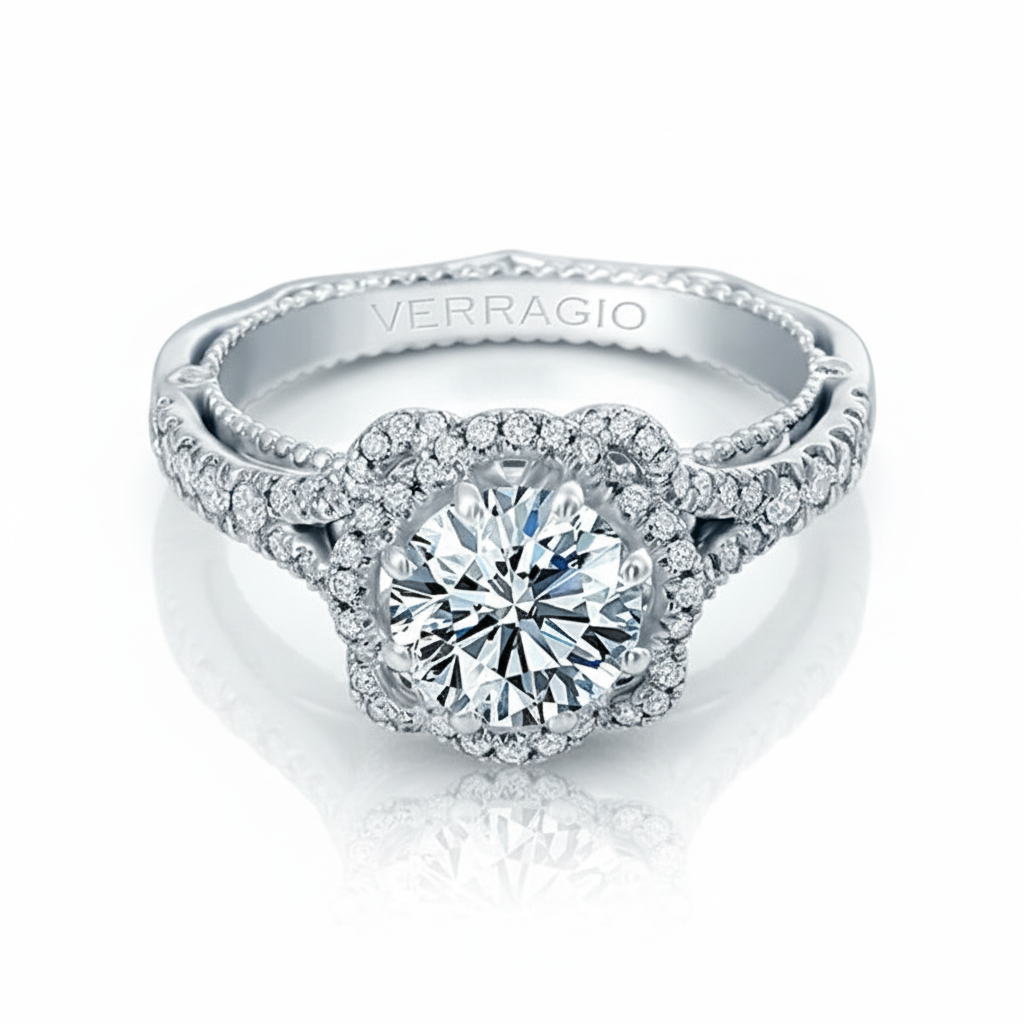 VENETIAN-5050R VERRAGIO Engagement Ring Birmingham Jewelry Verragio Jewelry | Diamond Engagement Ring VENETIAN-5050R