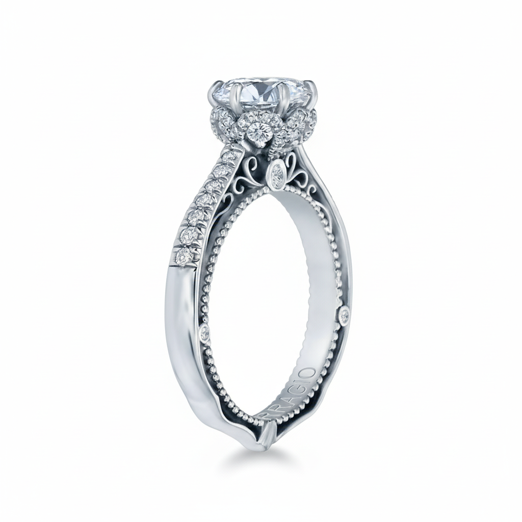 VENETIAN-5052DR VERRAGIO Engagement Ring Birmingham Jewelry Verragio Jewelry | Diamond Engagement Ring VENETIAN-5052DR