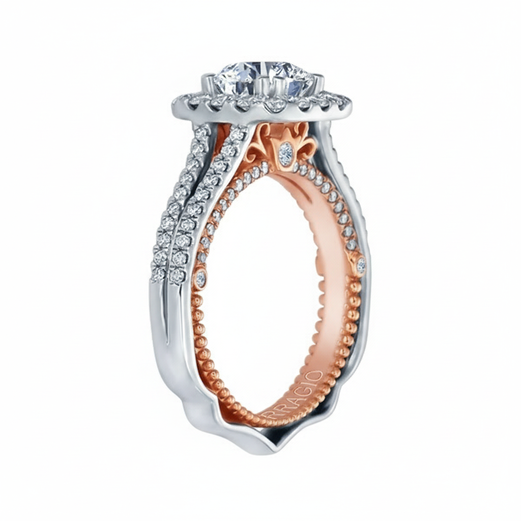 VENETIAN-5067CU-2WR VERRAGIO Engagement Ring Birmingham Jewelry Verragio Jewelry | Diamond Engagement Ring VENETIAN-5067CU-2WR