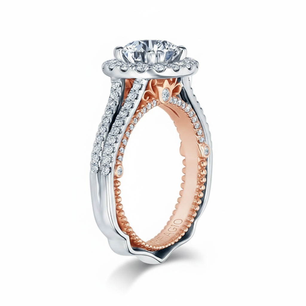 VENETIAN-5067R-2WR VERRAGIO Engagement Ring Birmingham Jewelry Verragio Jewelry | Diamond Engagement Ring VENETIAN-5067R-2WR