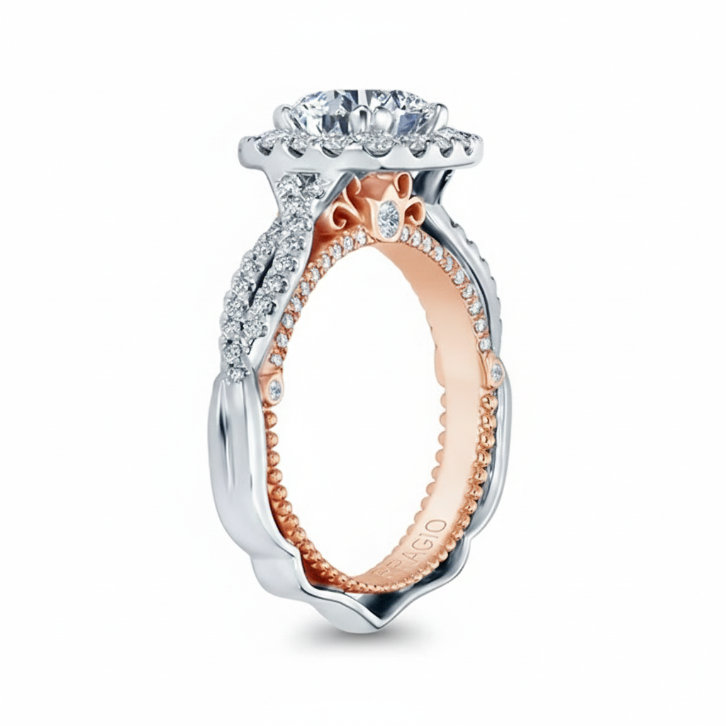 VENETIAN-5068CU-2WR VERRAGIO Engagement Ring Birmingham Jewelry Verragio Jewelry | Diamond Engagement Ring VENETIAN-5068CU-2WR