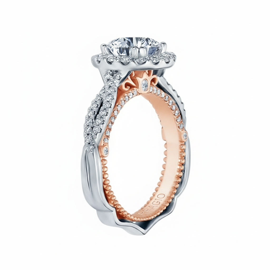 VENETIAN-5068R-2WR VERRAGIO Engagement Ring Birmingham Jewelry Verragio Jewelry | Diamond Engagement Ring VENETIAN-5068R-2WR