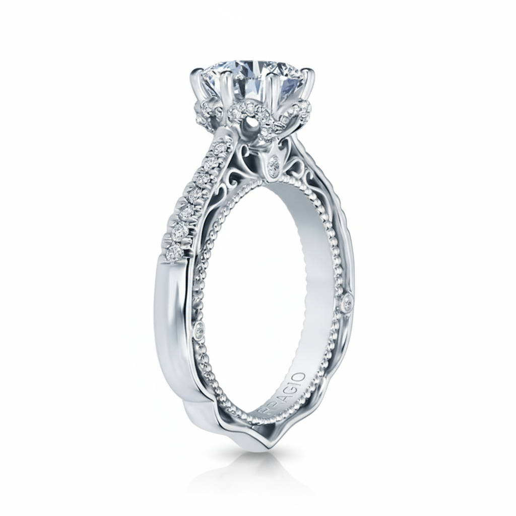 VENETIAN-5077OV VERRAGIO Engagement Ring Birmingham Jewelry Verragio Jewelry | Diamond Engagement Ring VENETIAN-5077OV