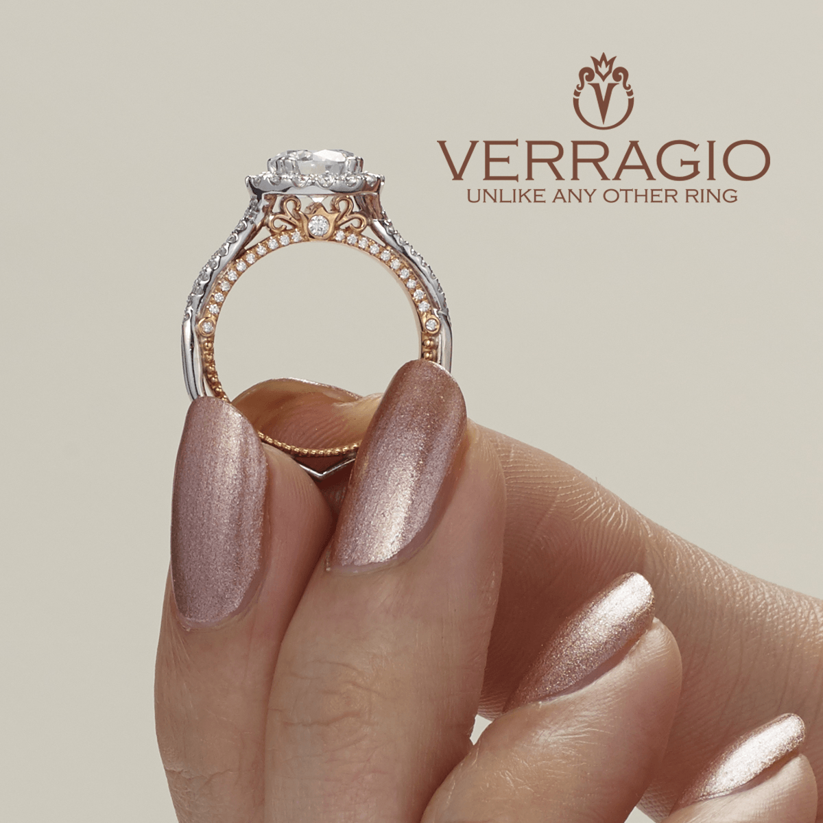 VENETIAN-5068R-2WR VERRAGIO Engagement Ring Birmingham Jewelry Verragio Jewelry | Diamond Engagement Ring VENETIAN-5068R-2WR