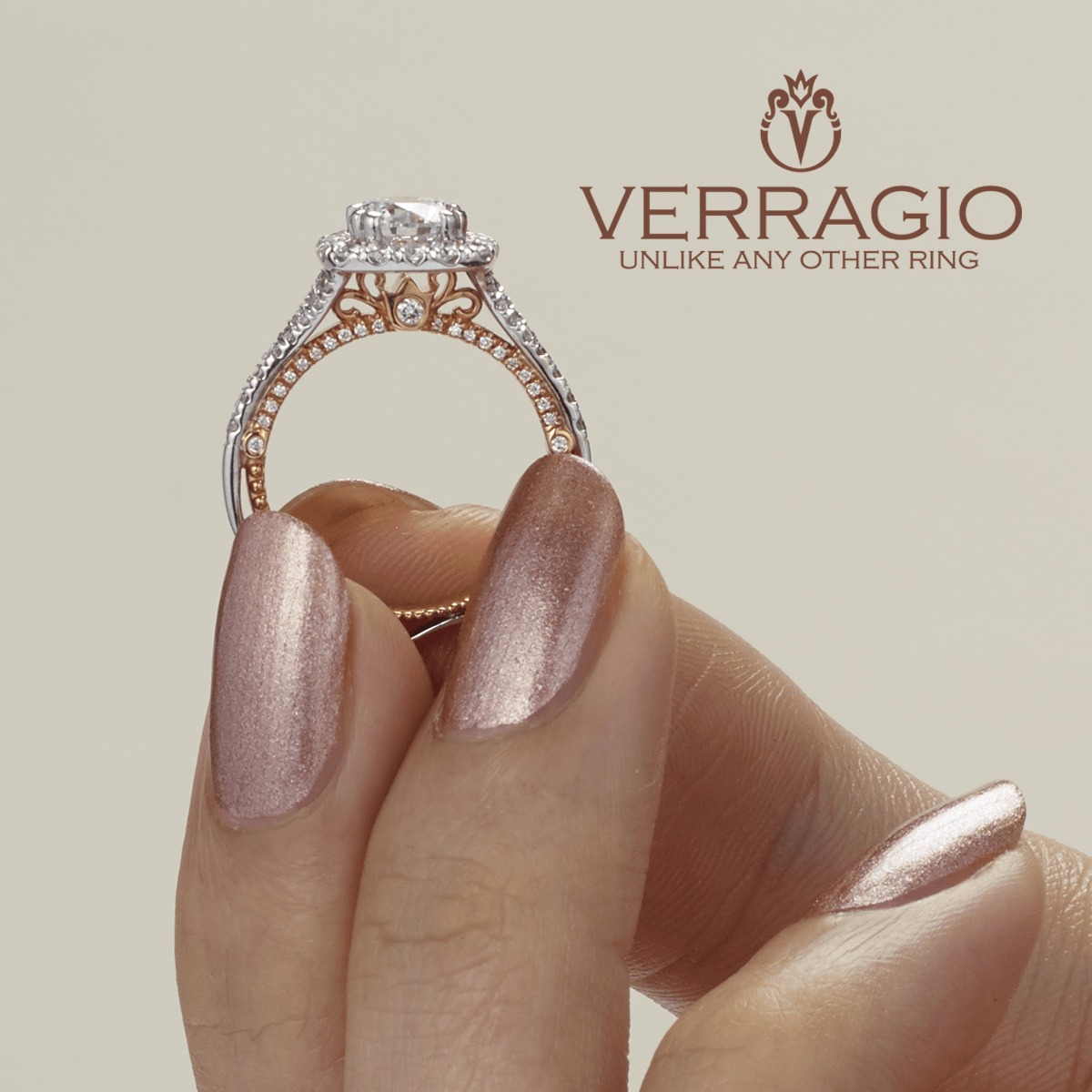 VENETIAN-5071CU-2WR VERRAGIO Engagement Ring Birmingham Jewelry Verragio Jewelry | Diamond Engagement Ring VENETIAN-5071CU-2WR