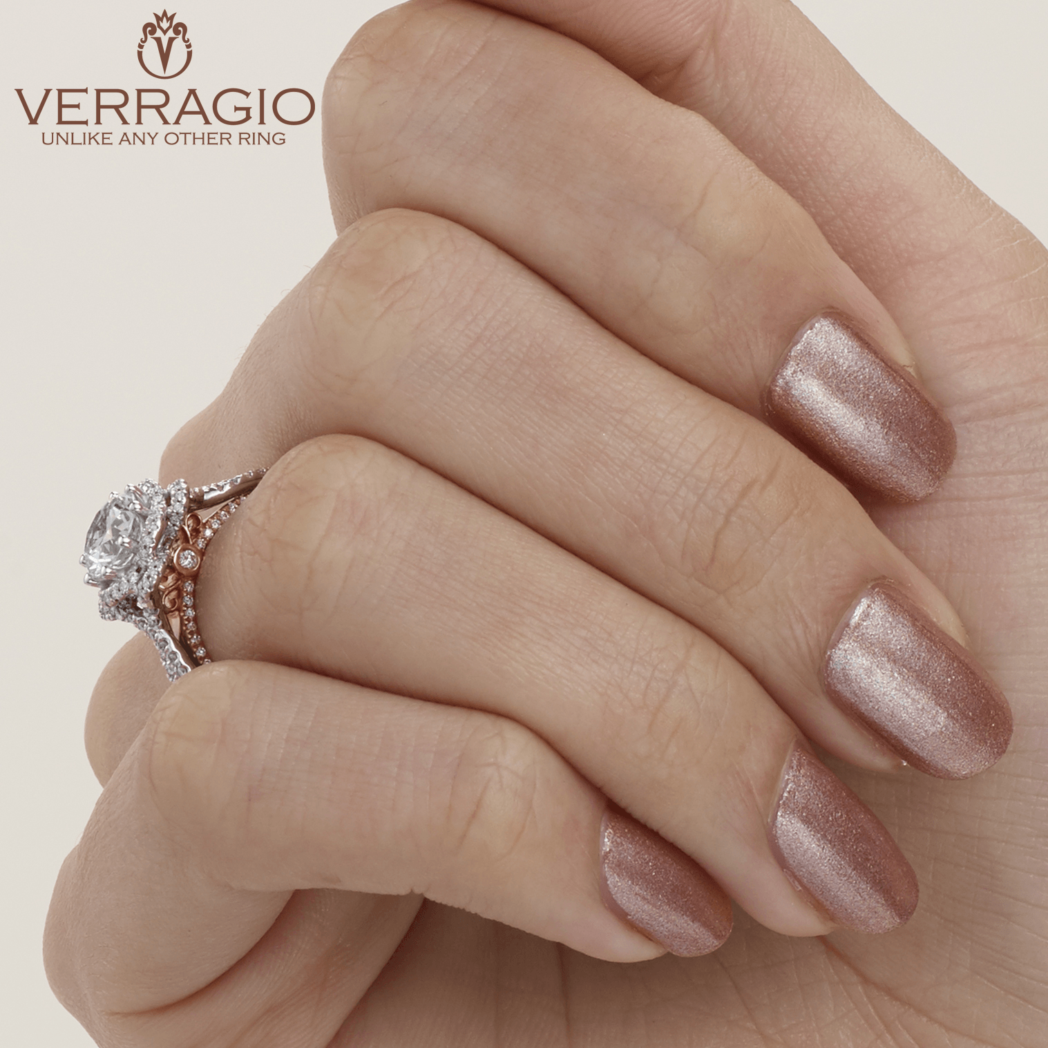 VENETIAN-5064R-2WR VERRAGIO Engagement Ring Birmingham Jewelry Verragio Jewelry | Diamond Engagement Ring VENETIAN-5064R-2WR