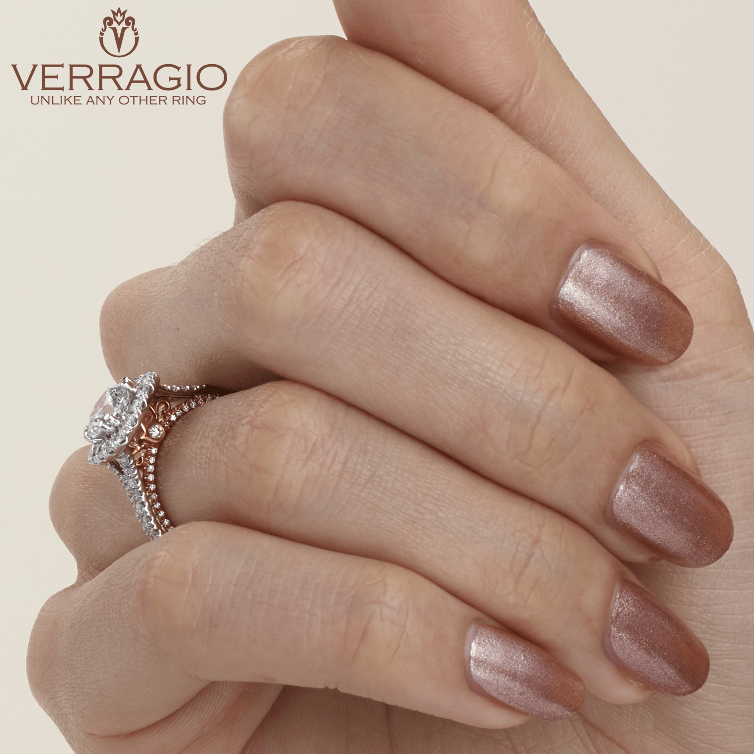 VENETIAN-5071CU-2WR VERRAGIO Engagement Ring Birmingham Jewelry Verragio Jewelry | Diamond Engagement Ring VENETIAN-5071CU-2WR