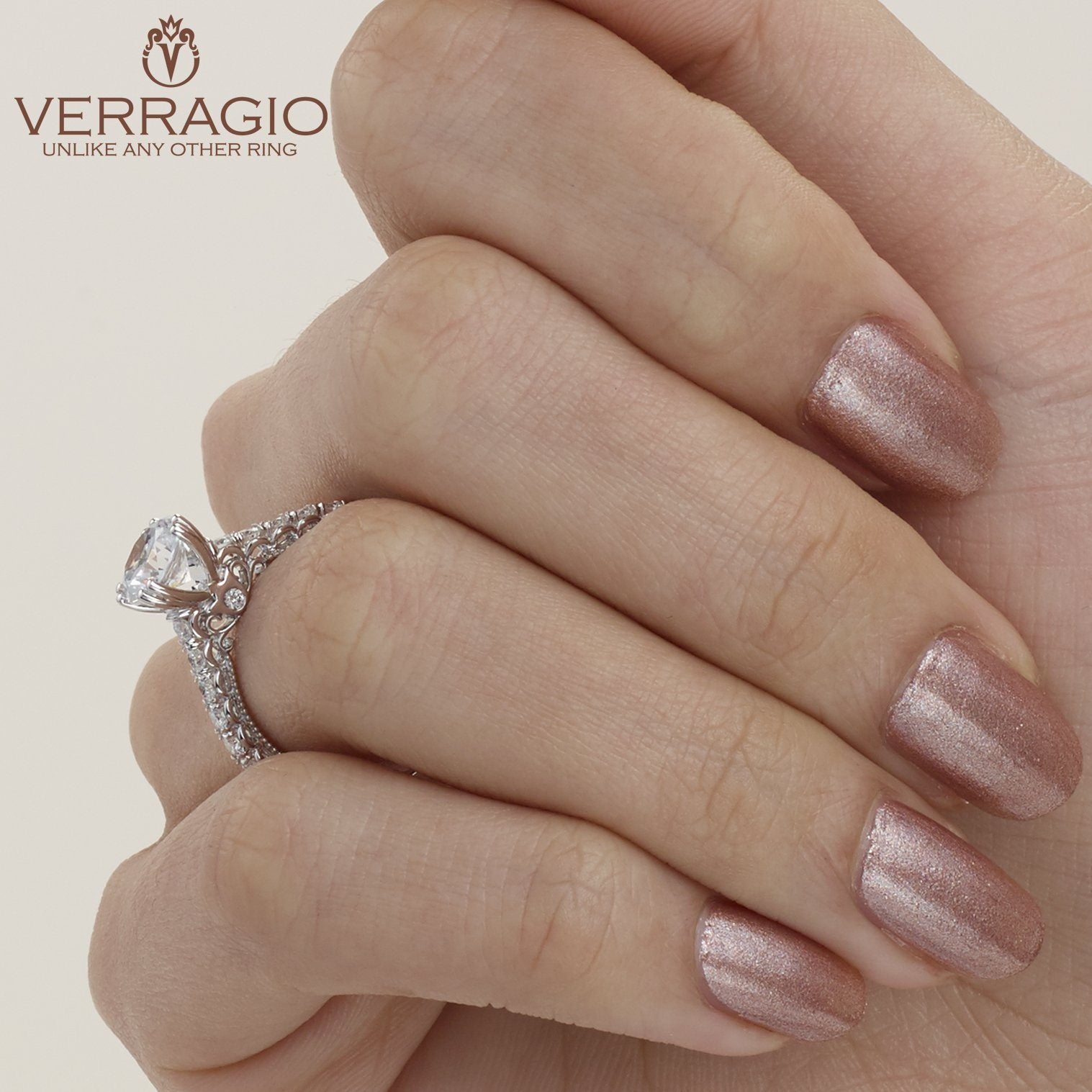 RENAISSANCE-941R7 VERRAGIO Engagement Ring Birmingham Jewelry Verragio Jewelry | Diamond Engagement Ring RENAISSANCE-941R7