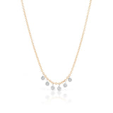 Pave Charm Necklace - BJN11081 Meira T Necklace Birmingham Jewelry 