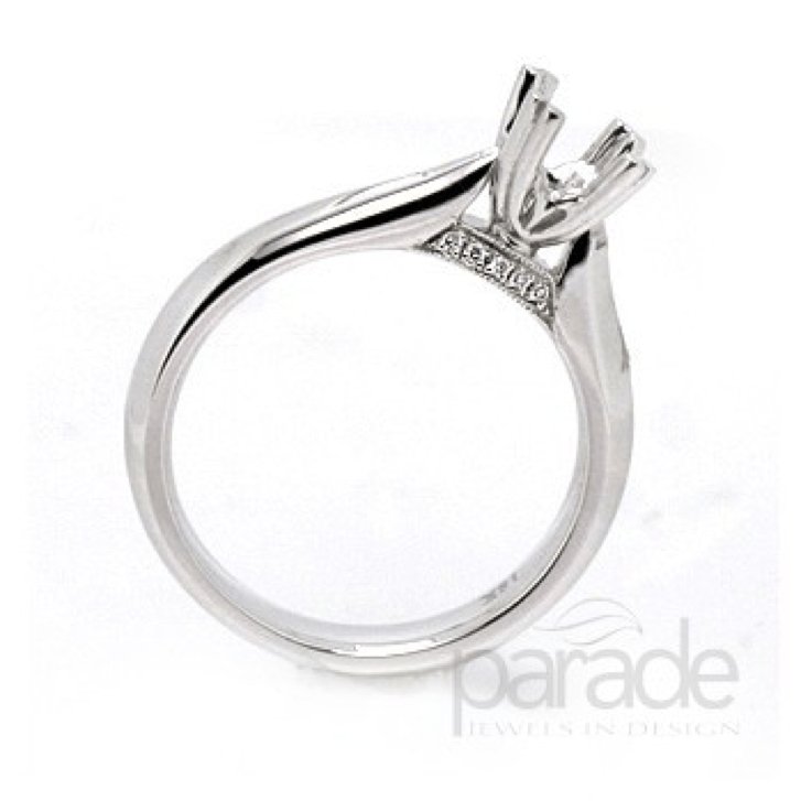 Parade Design - R2531/R2 Parade Design Engagement Ring Birmingham Jewelry