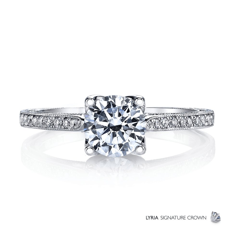 Parade Design - R2928C/R1 Parade Design Engagement Ring Birmingham Jewelry