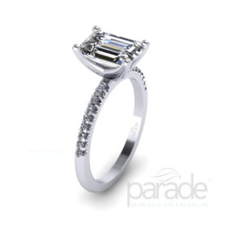 Parade Design - R2996B/E3 Parade Design Engagement Ring Birmingham Jewelry