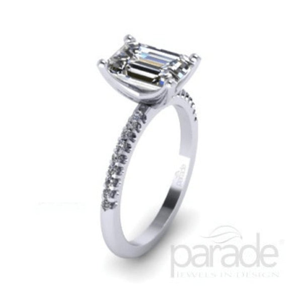 Parade Design - R2996B/E3 Parade Design Engagement Ring Birmingham Jewelry 