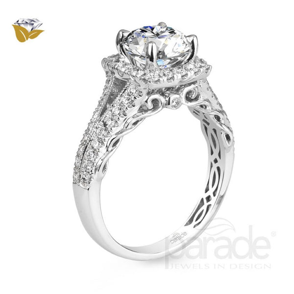 Parade Design - R3026/S1 Parade Design Engagement Ring Birmingham Jewelry 