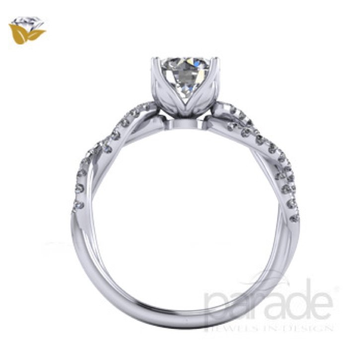 Parade Design - R3059/R1 Parade Design Engagement Ring Birmingham Jewelry