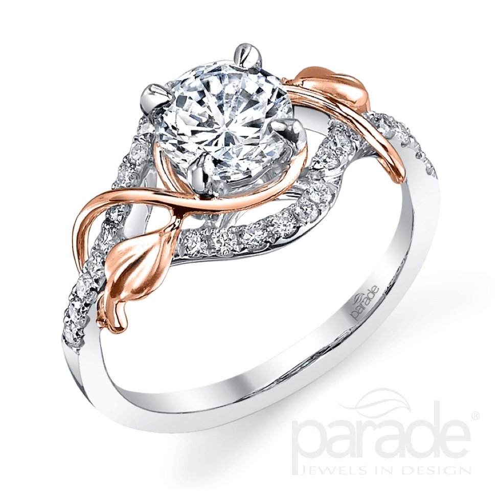 Parade Design - R3118B/R1-WR Parade Design Engagement Ring Birmingham Jewelry