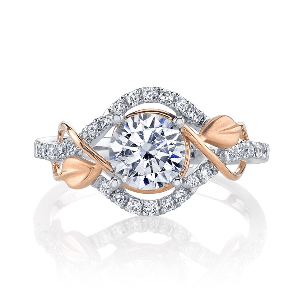 Parade Design - R3118B/R1-WR Parade Design Engagement Ring Birmingham Jewelry