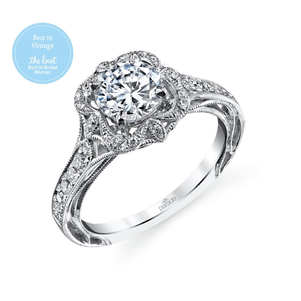 Parade Design - R3195/R1 Parade Design Engagement Ring Birmingham Jewelry