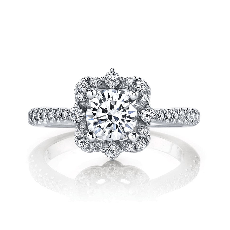 Parade Design - R3672D/R2 Parade Design Engagement Ring Birmingham Jewelry