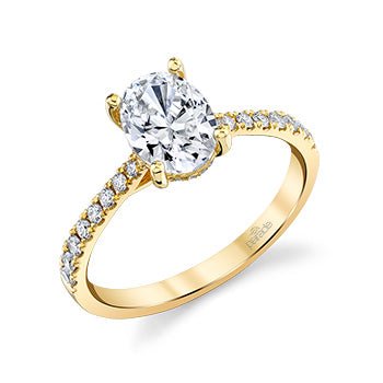 Parade Design - R3738/O1 (Yellow Gold) Parade Design Engagement Ring Birmingham Jewelry