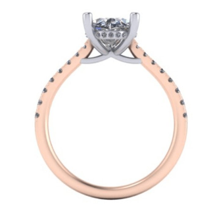 Parade Design - R3738/O4-RW Parade Design Engagement Ring Birmingham Jewelry