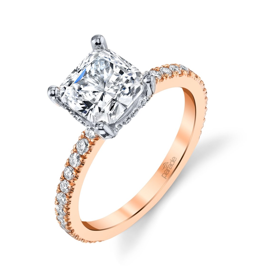 Parade Design - R3920/C1-RW Parade Design Engagement Ring Birmingham Jewelry