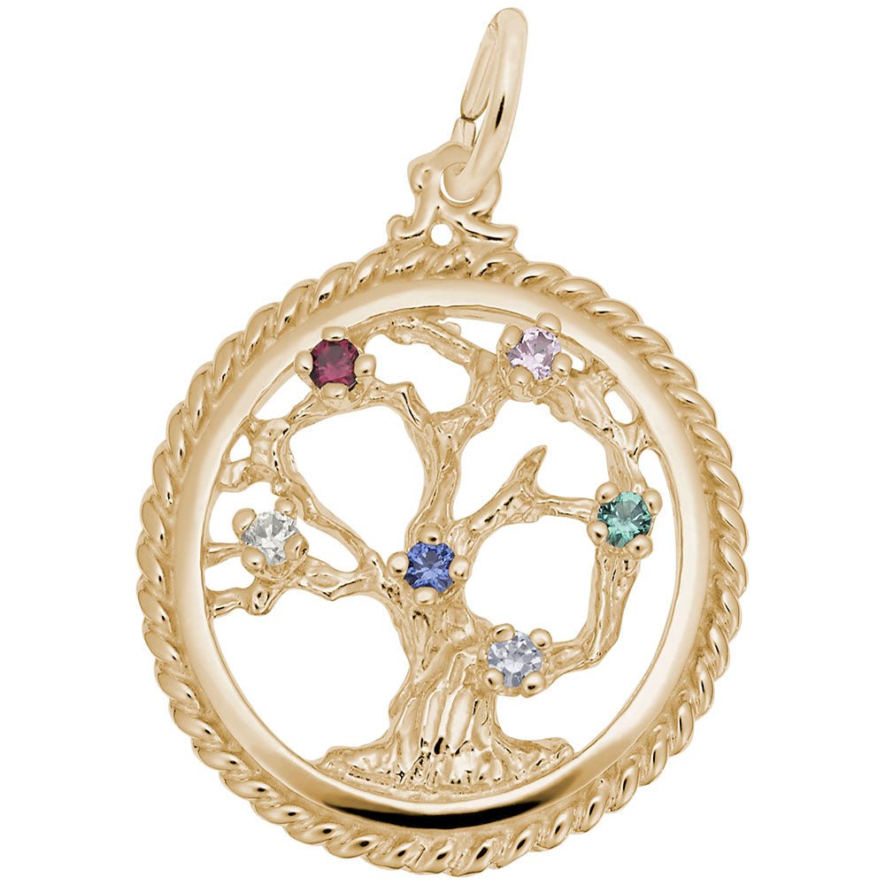 Rembrandt Charms - Tree of Life Charm - 0808 Rembrandt Charms Charm Birmingham Jewelry