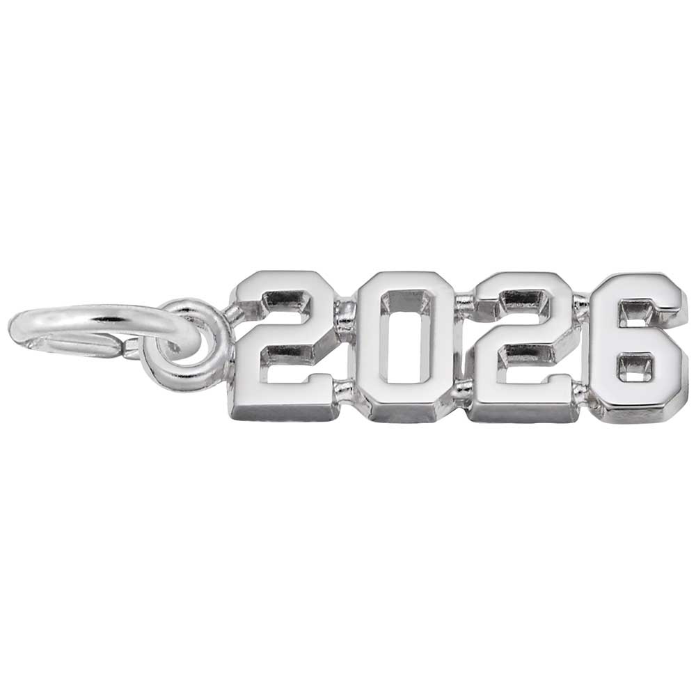 Rembrandt Charms - ‘2026’ Charm - 3826 Rembrandt Charms Charm Birmingham Jewelry