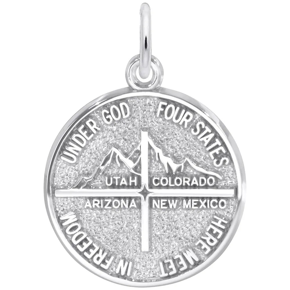 Rembrandt Charms - 4 States Disc - 1785 Rembrandt Charms Charm Birmingham Jewelry