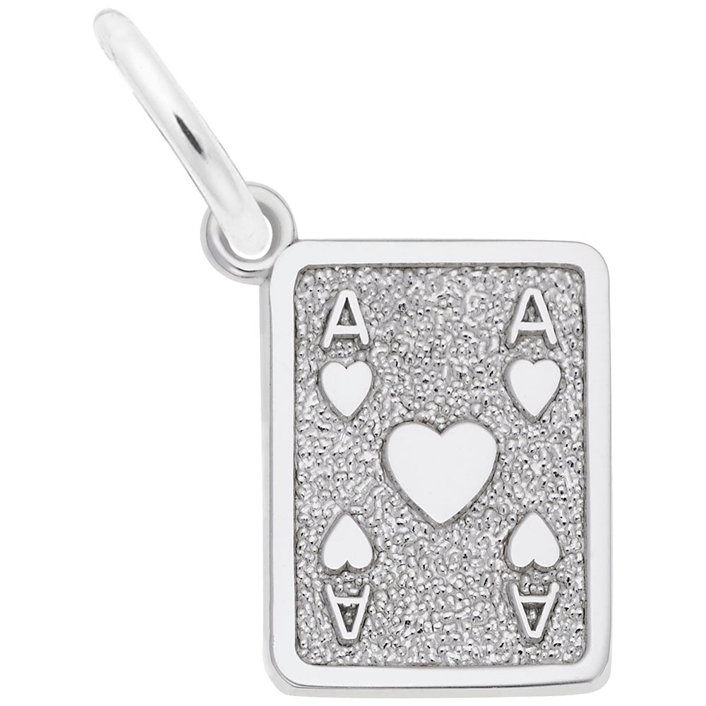 Rembrandt Charms - Ace of Hearts Charm - 1496 Rembrandt Charms Charm Birmingham Jewelry