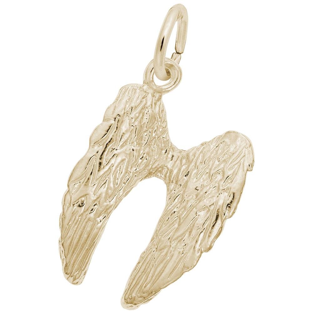 Rembrandt Charms - Angel Wings Charm - 2750 Rembrandt Charms Charm Birmingham Jewelry