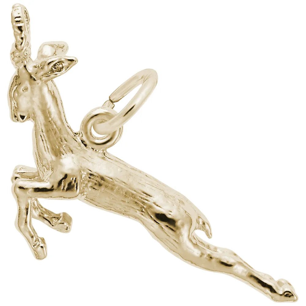 Rembrandt Charms - Antelope Charm - 1612 Rembrandt Charms Charm Birmingham Jewelry