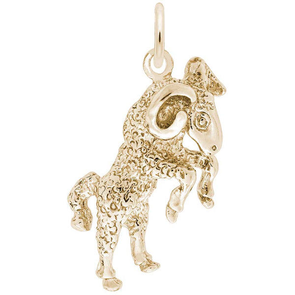 Rembrandt Charms - Aries Charm - 4133 Rembrandt Charms Charm Birmingham Jewelry 