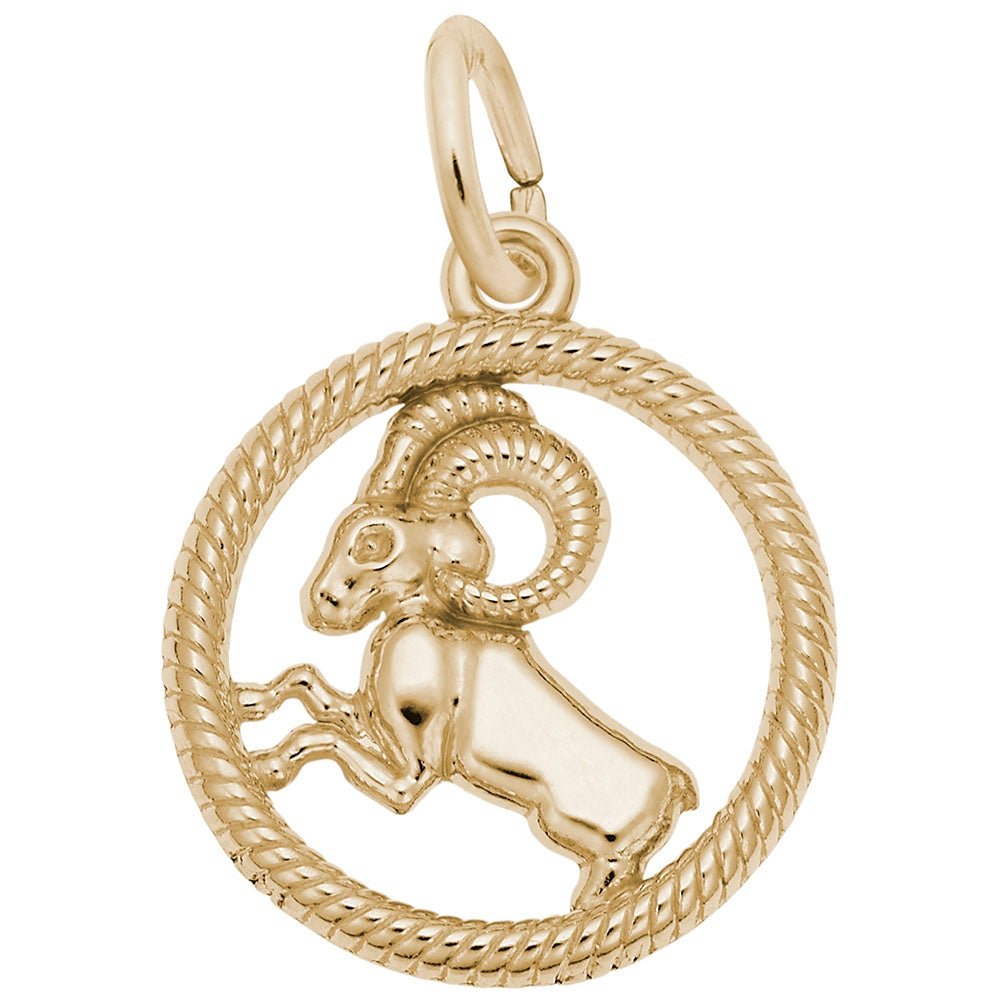 Rembrandt Charms - Aries Ram Charm - 4773 Rembrandt Charms Charm Birmingham Jewelry