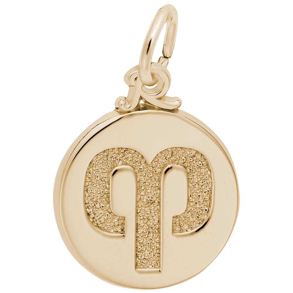 Rembrandt Charms - Aries Symbol of the Sky Charm - 6763 Rembrandt Charms Charm Birmingham Jewelry