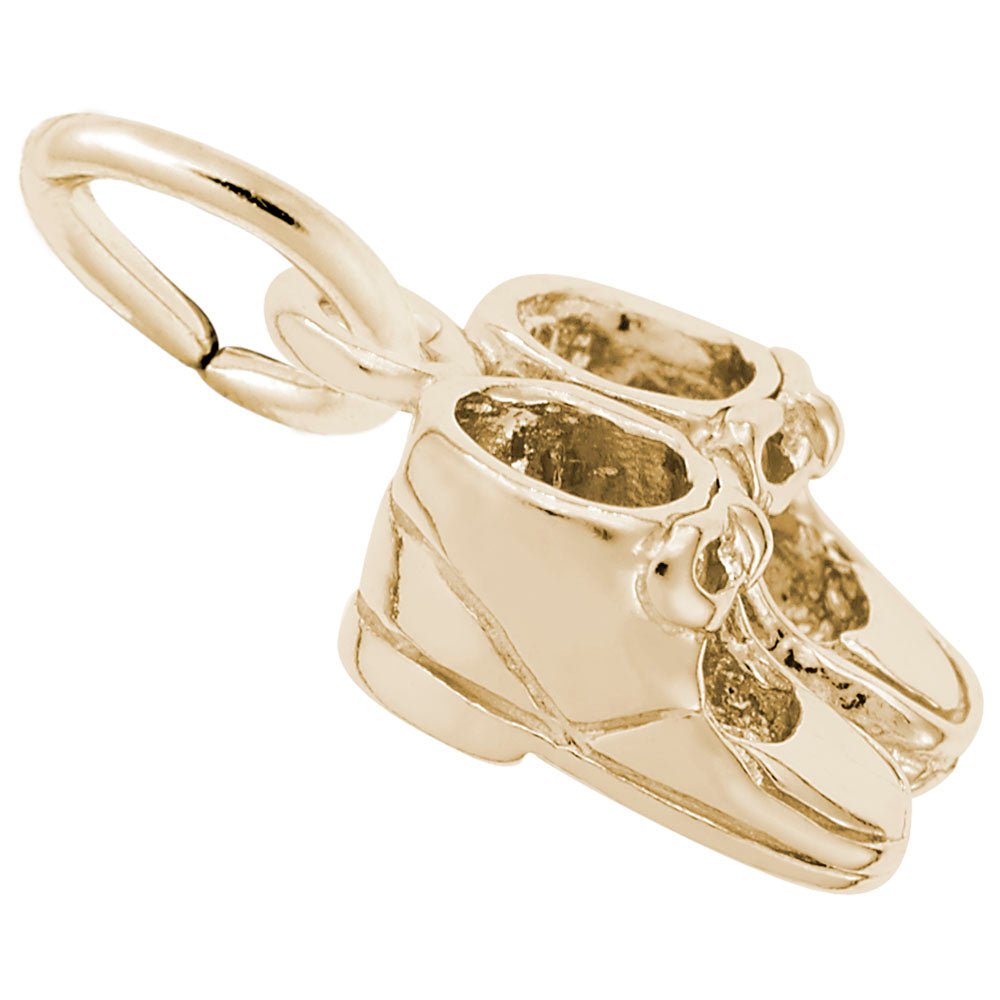 Rembrandt Charms - Baby Booties Accent Charm - 0516 Rembrandt Charms Charm Birmingham Jewelry