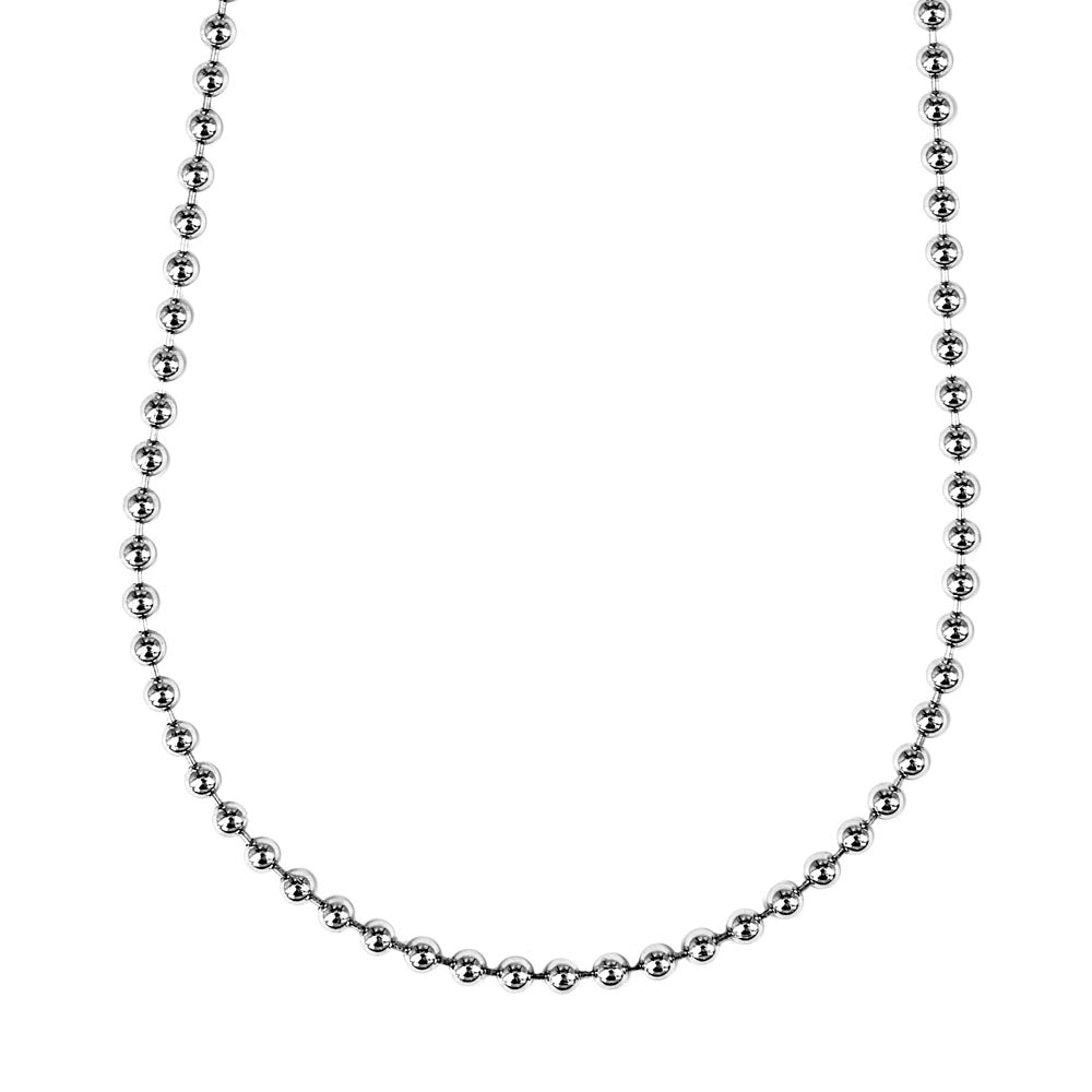 Rembrandt Charms - Rembrandt Charms - Ball Chain Necklace Large - 33-1002 - Birmingham Jewelry