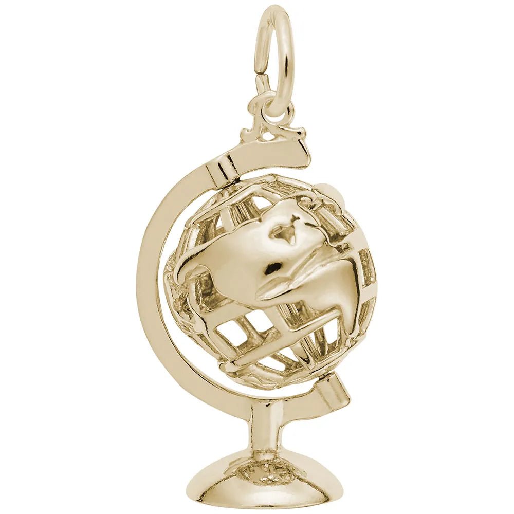 Rembrandt Charms - Base Globe Charm - 8334 Rembrandt Charms Charm Birmingham Jewelry